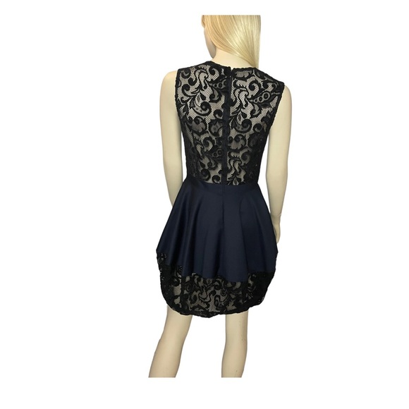 Opening Ceremony Black Lace Back Mini Dress - Picture 7 of 8